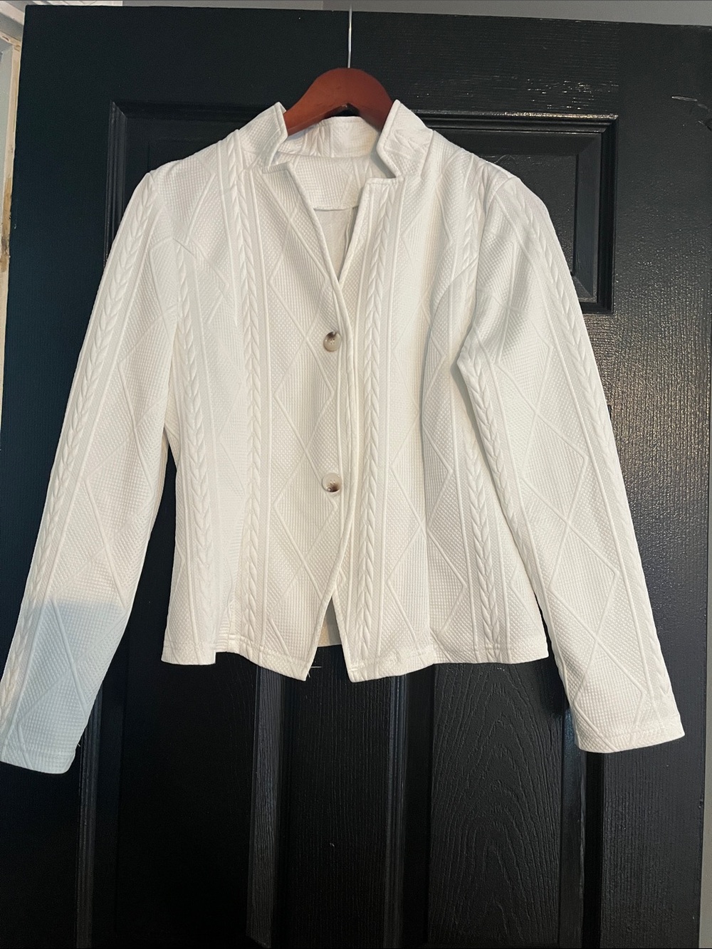 White light weight blazer
